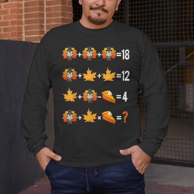 Thanksgiving Order Of Operations Quiz Math Teacher Life Men's Long Sleeve T-Shirt, funny design Thanksgiving Order Of Operations Quiz Math Teacher Life Men's Long Sleeve T-Shirt, funny design