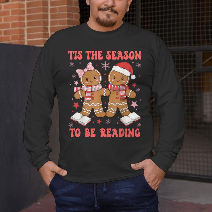Tis The Season Reading Christmas Shirt Book Lovers Teacher Men's Long Sleeve T-Shirt, funny design Tis The Season Reading Christmas Shirt Book Lovers Teacher Men's Long Sleeve T-Shirt, funny design