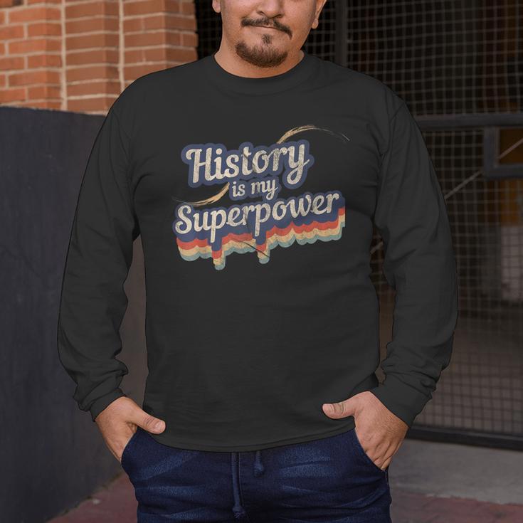 History Is My Superpower History Teacher Shirt T-Shirt Men's Long Sleeve T-Shirt, funny design History Is My Superpower History Teacher Shirt T-Shirt Men's Long Sleeve T-Shirt, funny design