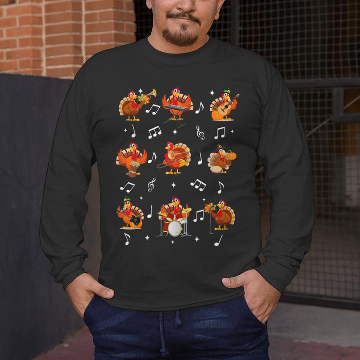 Turkey Squad Music Note Music Teacher Thanksgiving Men's Long Sleeve T-Shirt, funny design Turkey Squad Music Note Music Teacher Thanksgiving Men's Long Sleeve T-Shirt, funny design