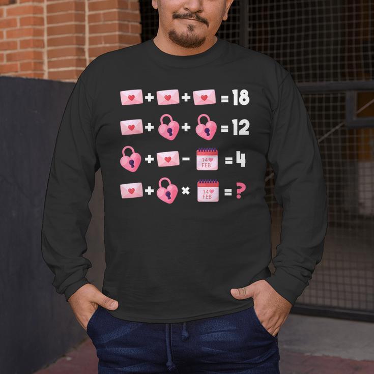 Valentines Day Order Of Operations Valentines Math Teacher Men's Long Sleeve T-Shirt, funny design Valentines Day Order Of Operations Valentines Math Teacher Men's Long Sleeve T-Shirt, funny design