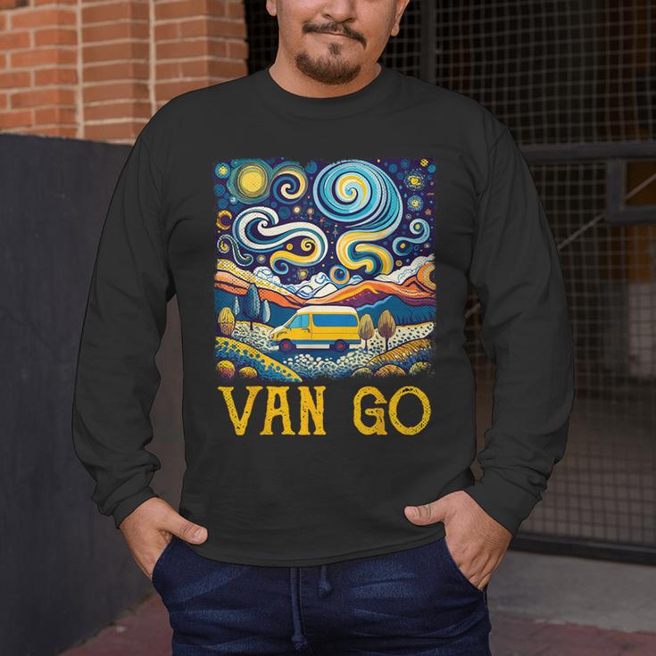 Van Go Vanlife Accessories Artist Art Teacher Men's Long Sleeve T-Shirt, funny design Van Go Vanlife Accessories Artist Art Teacher Men's Long Sleeve T-Shirt, funny design