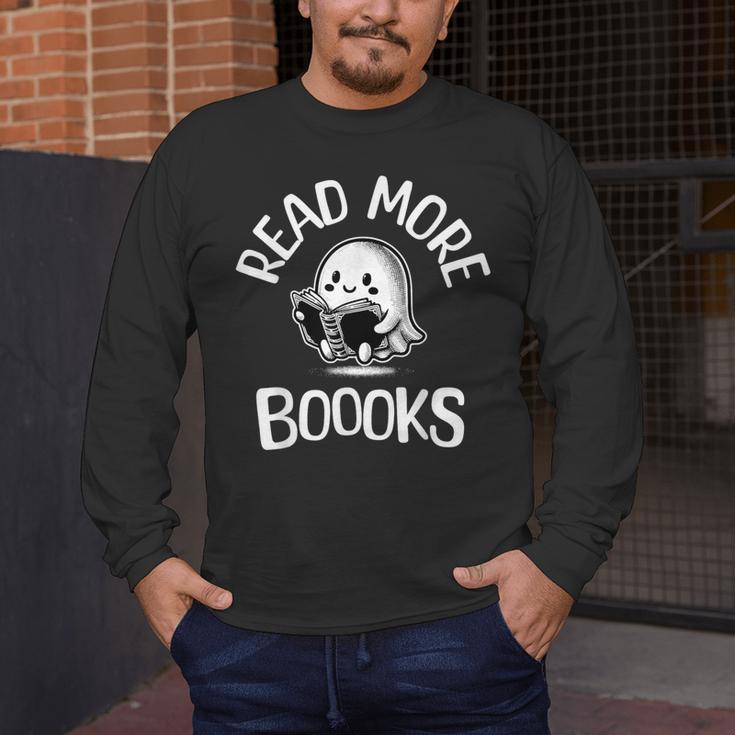 Vintage Halloween Teacher Women Reading Read More Books Men's Long Sleeve T-Shirt, funny design Vintage Halloween Teacher Women Reading Read More Books Men's Long Sleeve T-Shirt, funny design