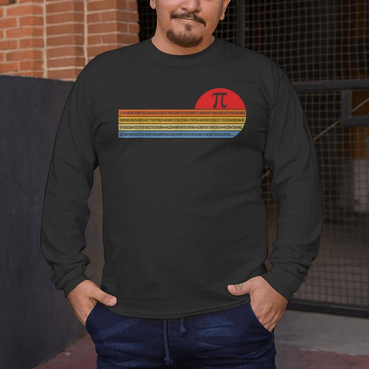 Vintage Pi Day 314 TShirt- Math Teacher Student Geek Men's Long Sleeve T-Shirt, funny design