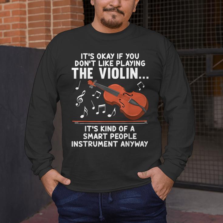 Violin Player Costume For Men Women Violin Teacher Violinist Men's Long Sleeve T-Shirt, funny design Violin Player Costume For Men Women Violin Teacher Violinist Men's Long Sleeve T-Shirt, funny design