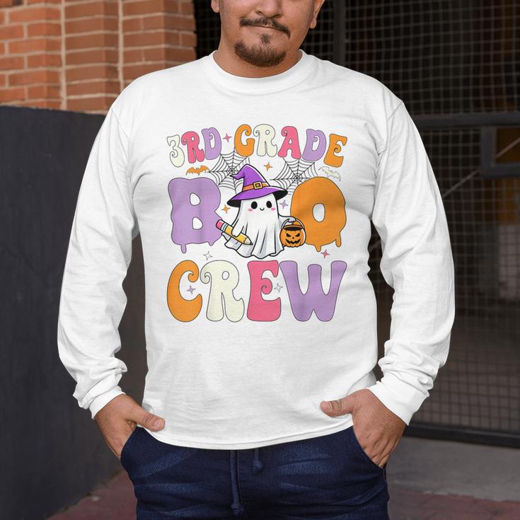 3rd Grade Boo Crew Spooky Third Grade Halloween Teacher Men's Long Sleeve T-Shirt, funny design 3rd Grade Boo Crew Spooky Third Grade Halloween Teacher Men's Long Sleeve T-Shirt, funny design