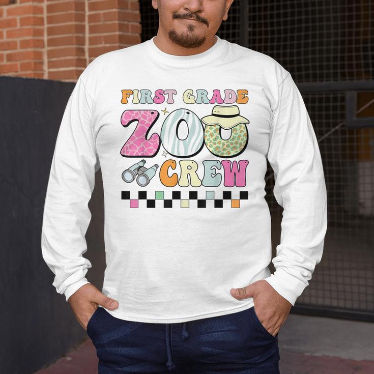 Field Zoo Trip Shirt For Teacher First Grade Crew For Men Women Kids Men's Long Sleeve T-Shirt, funny design Field Zoo Trip Shirt For Teacher First Grade Crew For Men Women Kids Men's Long Sleeve T-Shirt, funny design