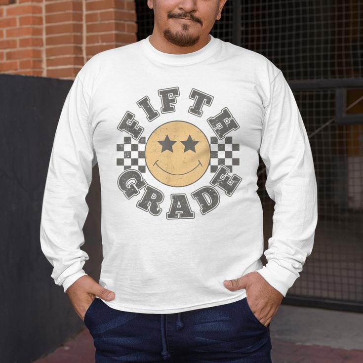 Fifth Grade Teacher First Day Of 5th Grade Back To School Men's Long Sleeve T-Shirt, funny design Fifth Grade Teacher First Day Of 5th Grade Back To School Men's Long Sleeve T-Shirt, funny design