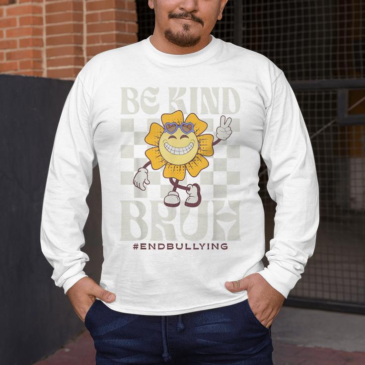 Be Kind Unity Day Orange Anti Bullying For Kids Teachers Men's Long Sleeve T-Shirt, funny design