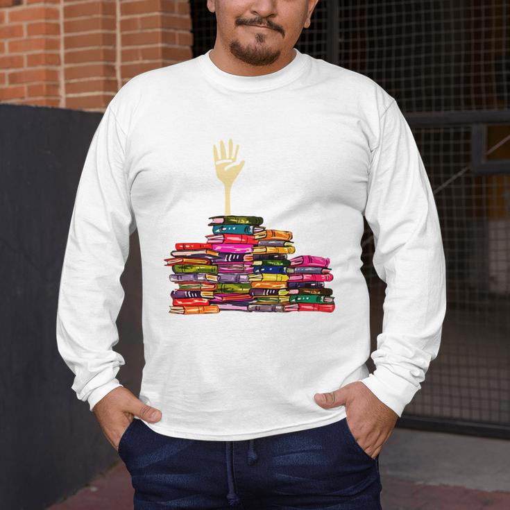 Reading Books Librarian Reader Nerd I'm Ok Teacher School Men's Long Sleeve T-Shirt, funny design Reading Books Librarian Reader Nerd I'm Ok Teacher School Men's Long Sleeve T-Shirt, funny design