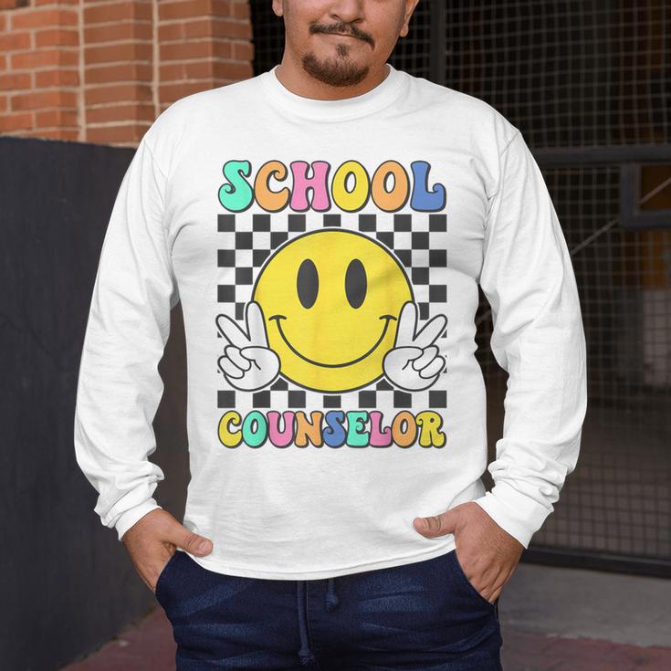 School Counselor Teacher Counseling Office School Guidance Men's Long Sleeve T-Shirt, funny design School Counselor Teacher Counseling Office School Guidance Men's Long Sleeve T-Shirt, funny design