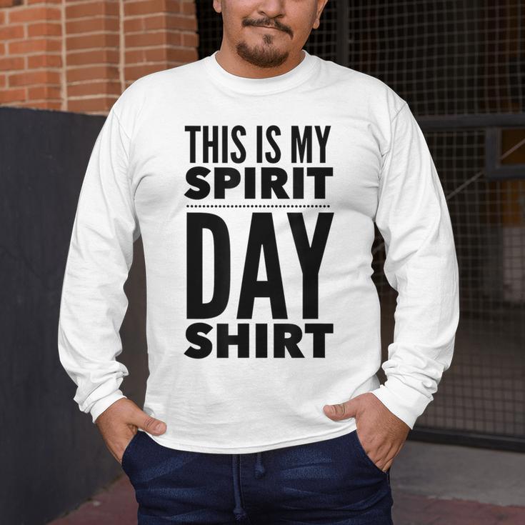 School Teacher Spirit Day Costume For Men Women Men's Long Sleeve T-Shirt, funny design