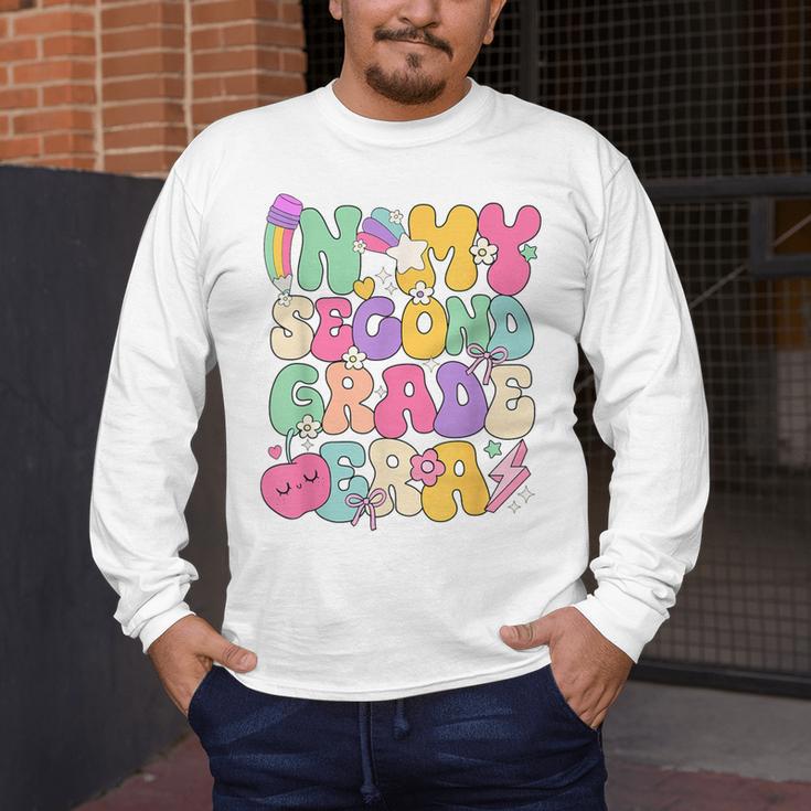 In My Second Grade Era Teachers Women Back To School Girls Men's Long Sleeve T-Shirt, funny design