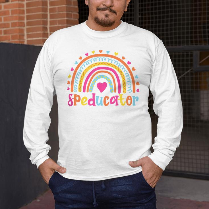 Speducator Special Education Teacher Sped Ed Men's Long Sleeve T-Shirt, funny design Speducator Special Education Teacher Sped Ed Men's Long Sleeve T-Shirt, funny design