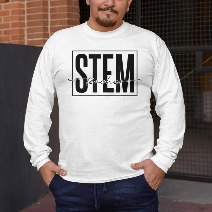 Stem Teacher Science Technology Engineering Math Teachers Men's Long Sleeve T-Shirt, funny design Stem Teacher Science Technology Engineering Math Teachers Men's Long Sleeve T-Shirt, funny design