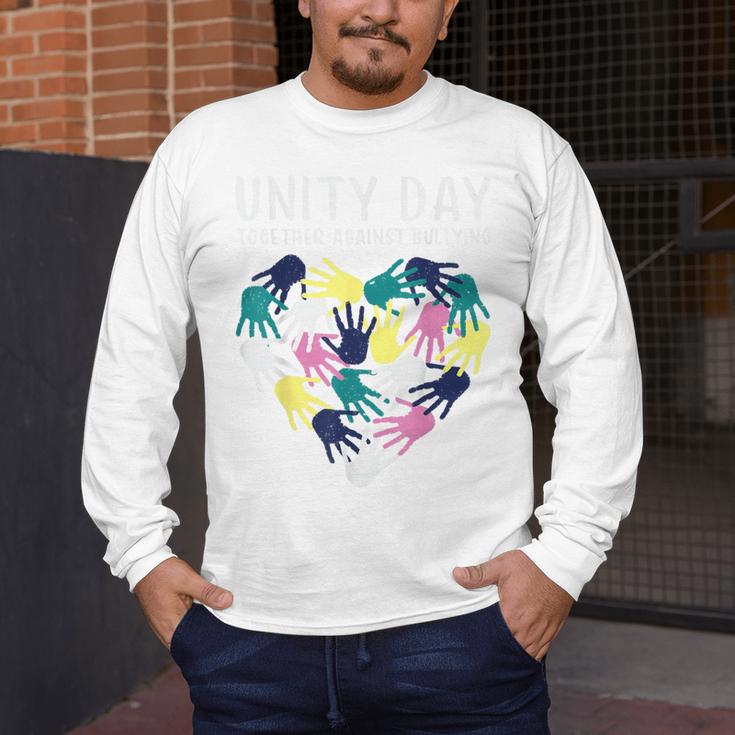 Together Against Bullying Unity Day Teachers Kids Toddler Men's Long Sleeve T-Shirt, funny design Together Against Bullying Unity Day Teachers Kids Toddler Men's Long Sleeve T-Shirt, funny design