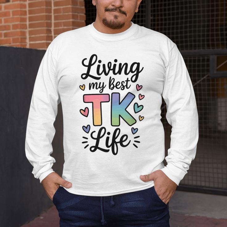 Transitional Kindergarten TK Teacher Men's Long Sleeve T-Shirt, funny design Transitional Kindergarten TK Teacher Men's Long Sleeve T-Shirt, funny design