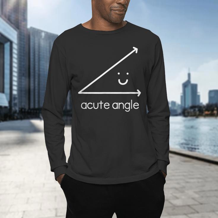 Acute Angle Cute Math Teacher Men's Long Sleeve T-Shirt, gift for family, gift for coworker Acute Angle Cute Math Teacher Men's Long Sleeve T-Shirt, gift for family, gift for coworker