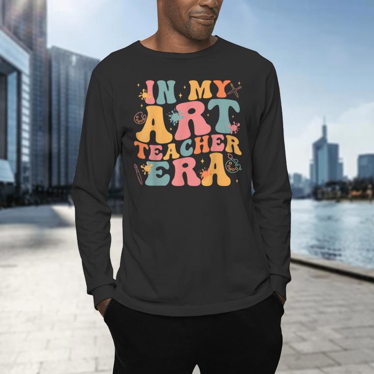 In My Art Teacher Era Artists First Day Of School Women Men's Long Sleeve T-Shirt, gift for family, gift for coworker In My Art Teacher Era Artists First Day Of School Women Men's Long Sleeve T-Shirt, gift for family, gift for coworker