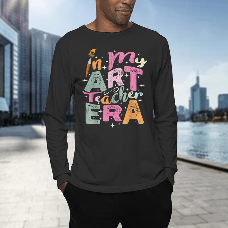 In My Art Teacher Era Teaching Future Artist Back To School Men's Long Sleeve T-Shirt, gift for family, gift for coworker In My Art Teacher Era Teaching Future Artist Back To School Men's Long Sleeve T-Shirt, gift for family, gift for coworker