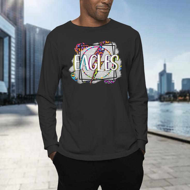 Eagles Teacher School Sports Fan Team Spirit Men's Long Sleeve T-Shirt, gift for family, gift for coworker Eagles Teacher School Sports Fan Team Spirit Men's Long Sleeve T-Shirt, gift for family, gift for coworker