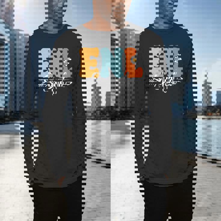 ENL Squad Back To School Teachers Students ENL Crew Men Women Girls Kids Men&#x27;s Long Sleeve T-Shirt, gift for family, gift for coworker