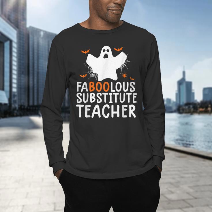 Faboolous Substitute Teacher Halloween Costume Men's Long Sleeve T-Shirt, gift for family, gift for coworker Faboolous Substitute Teacher Halloween Costume Men's Long Sleeve T-Shirt, gift for family, gift for coworker