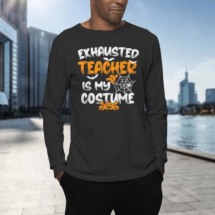 Fun Halloween Sayings Quotes Exhausted Teacher Is My Costume -Adults Short Sleeve Halloween Teacher T-Shirt Small Men's Long Sleeve T-Shirt, gift for family, gift for coworker Fun Halloween Sayings Quotes Exhausted Teacher Is My Costume -Adults Short Sleeve Halloween Teacher T-Shirt Small Men's Long Sleeve T-Shirt, gift for family, gift for coworker