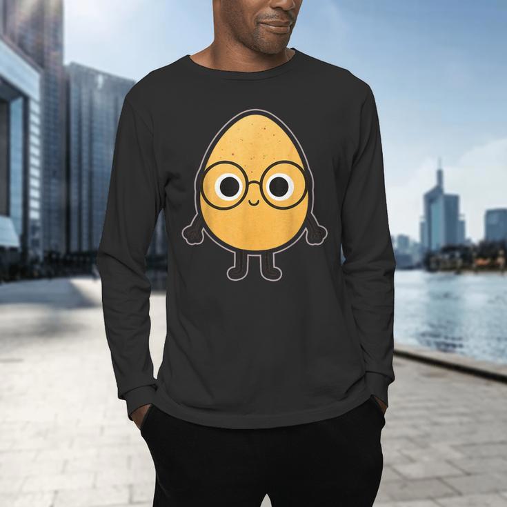 Good Egg Teacher Halloween Costume The Smart Cookie Men's Long Sleeve T-Shirt, gift for family, gift for coworker