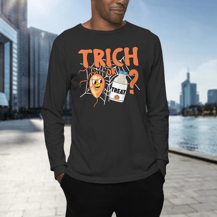 Halloween Medical Lab Science Microbiology Scientist Teacher Men Women Men's Long Sleeve T-Shirt, gift for family, gift for coworker Halloween Medical Lab Science Microbiology Scientist Teacher Men Women Men's Long Sleeve T-Shirt, gift for family, gift for coworker