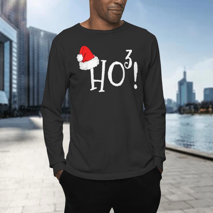 Ho Cubed Shirt Math Teacher Xmas For Men Women Kids Men's Long Sleeve T-Shirt, gift for family, gift for coworker Ho Cubed Shirt Math Teacher Xmas For Men Women Kids Men's Long Sleeve T-Shirt, gift for family, gift for coworker