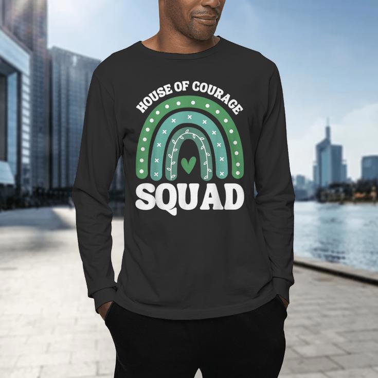 House Of Courage Squad RCA School Teacher Student Tee Men's Long Sleeve T-Shirt, gift for family, gift for coworker