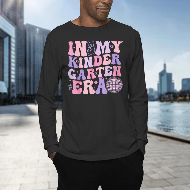 In My Kindergarten Era Teacher Kids Back To School Kinder Men's Long Sleeve T-Shirt, gift for family, gift for coworker