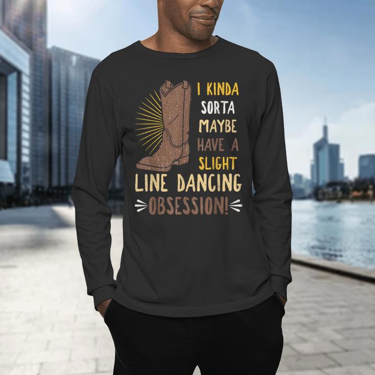 Line Dancing Choreographed Group Dancer Dance Teacher Men's Long Sleeve T-Shirt, gift for family, gift for coworker Line Dancing Choreographed Group Dancer Dance Teacher Men's Long Sleeve T-Shirt, gift for family, gift for coworker