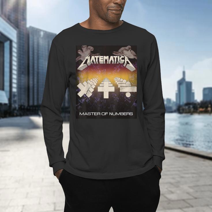 Matematica Master Of Numbers Math Teachers Puppets Parody Men's Long Sleeve T-Shirt, gift for family, gift for coworker Matematica Master Of Numbers Math Teachers Puppets Parody Men's Long Sleeve T-Shirt, gift for family, gift for coworker