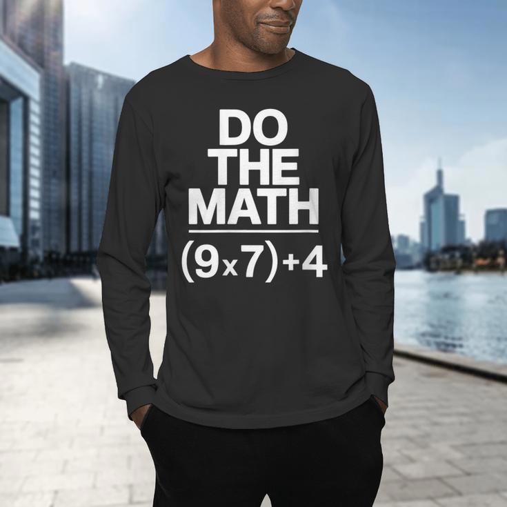 Do The Math Equation Thanksgiving Teacher 67 Six Seven 6 7 Men's Long Sleeve T-Shirt, gift for family, gift for coworker Do The Math Equation Thanksgiving Teacher 67 Six Seven 6 7 Men's Long Sleeve T-Shirt, gift for family, gift for coworker