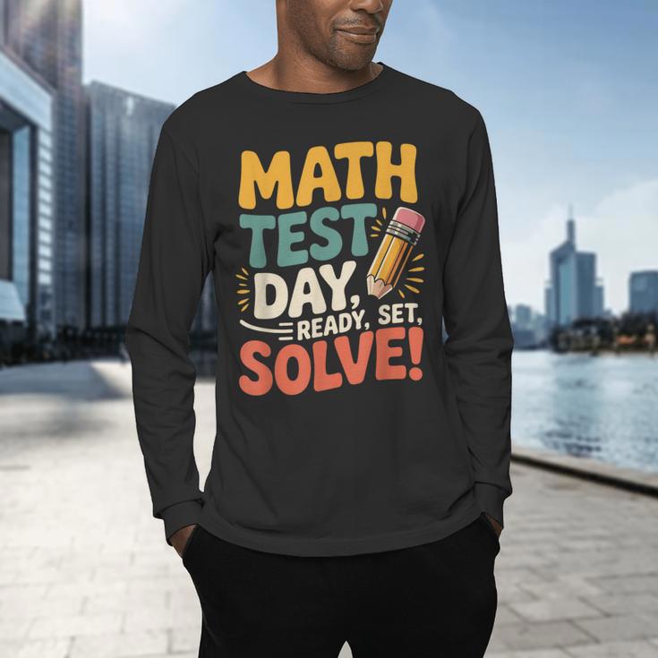 Motivational Math Test Day Shirt Testing Shirts For Teachers Men's Long Sleeve T-Shirt, gift for family, gift for coworker Motivational Math Test Day Shirt Testing Shirts For Teachers Men's Long Sleeve T-Shirt, gift for family, gift for coworker