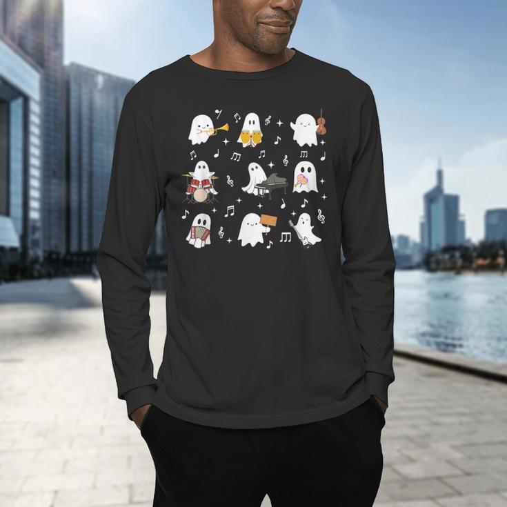 Music Teacher Halloween Music Teacher Education Men's Long Sleeve T-Shirt, gift for family, gift for coworker Music Teacher Halloween Music Teacher Education Men's Long Sleeve T-Shirt, gift for family, gift for coworker