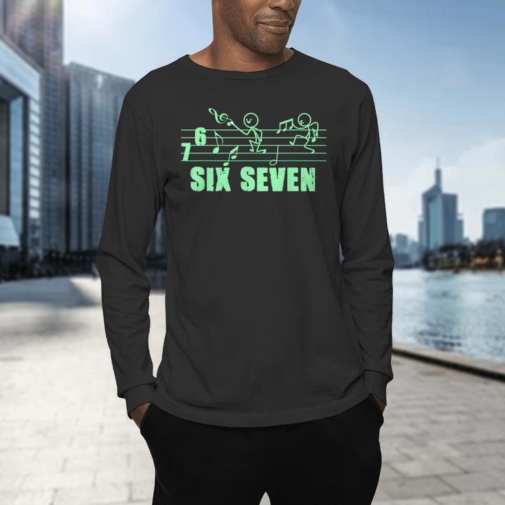 Musical 67 Music Meme Slang Six Seven Music Teacher Men's Long Sleeve T-Shirt, gift for family, gift for coworker Musical 67 Music Meme Slang Six Seven Music Teacher Men's Long Sleeve T-Shirt, gift for family, gift for coworker