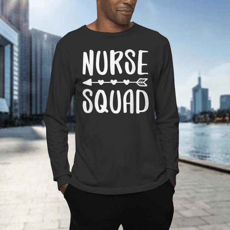 Nurse Squad Shirt Teacher Student Nursing Team For Men Women Girls Kids Men's Long Sleeve T-Shirt, gift for family, gift for coworker Nurse Squad Shirt Teacher Student Nursing Team For Men Women Girls Kids Men's Long Sleeve T-Shirt, gift for family, gift for coworker