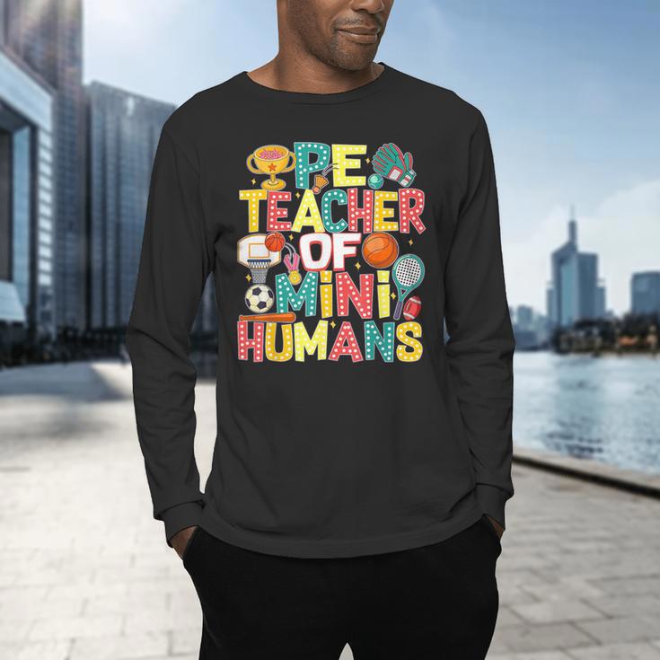 PE Teacher Back To School Physical Education Gym Teachers Men's Long Sleeve T-Shirt, gift for family, gift for coworker