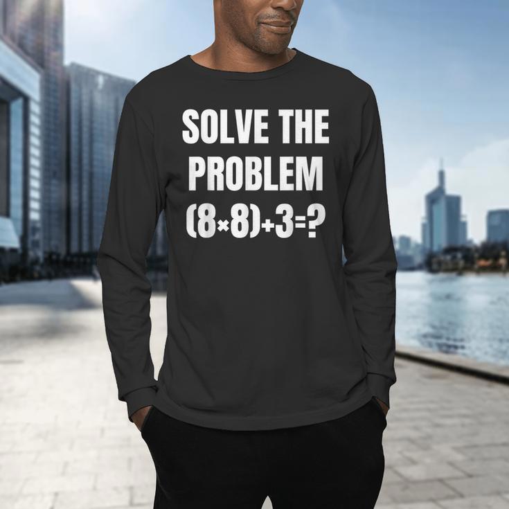 PEMDAS Math Problem 67 Meme Elementary Teacher Joke Men's Long Sleeve T-Shirt, gift for family, gift for coworker PEMDAS Math Problem 67 Meme Elementary Teacher Joke Men's Long Sleeve T-Shirt, gift for family, gift for coworker
