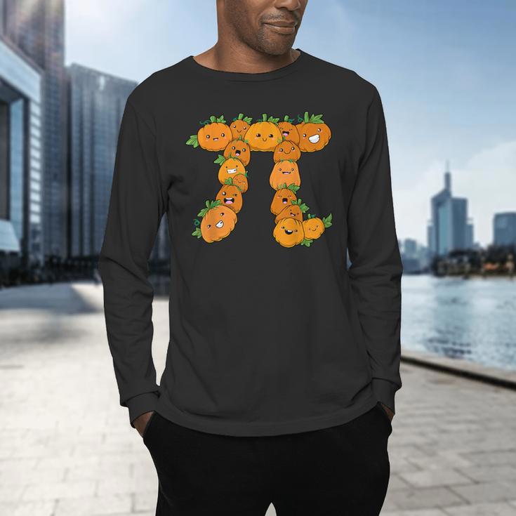 Pumpkin Pi Math Teacher Halloween Costume Geometry Men's Long Sleeve T-Shirt, gift for family, gift for coworker Pumpkin Pi Math Teacher Halloween Costume Geometry Men's Long Sleeve T-Shirt, gift for family, gift for coworker