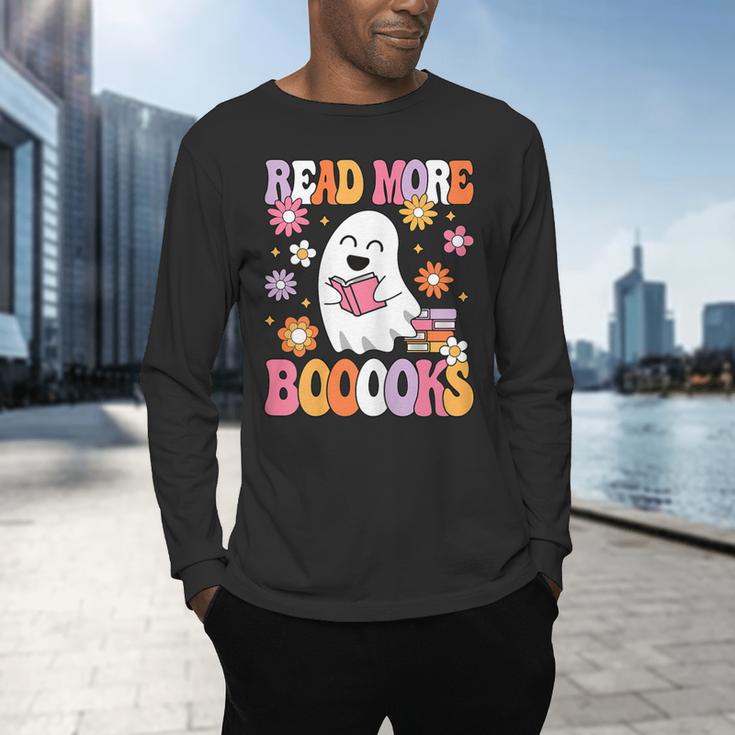 Read More Books Groovy Halloween Teacher Women Men's Long Sleeve T-Shirt, gift for family, gift for coworker Read More Books Groovy Halloween Teacher Women Men's Long Sleeve T-Shirt, gift for family, gift for coworker