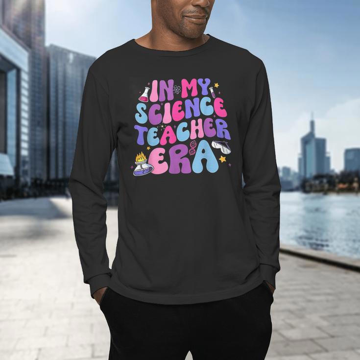 In My Science Teacher Era Teacher Men's Long Sleeve T-Shirt, gift for family, gift for coworker