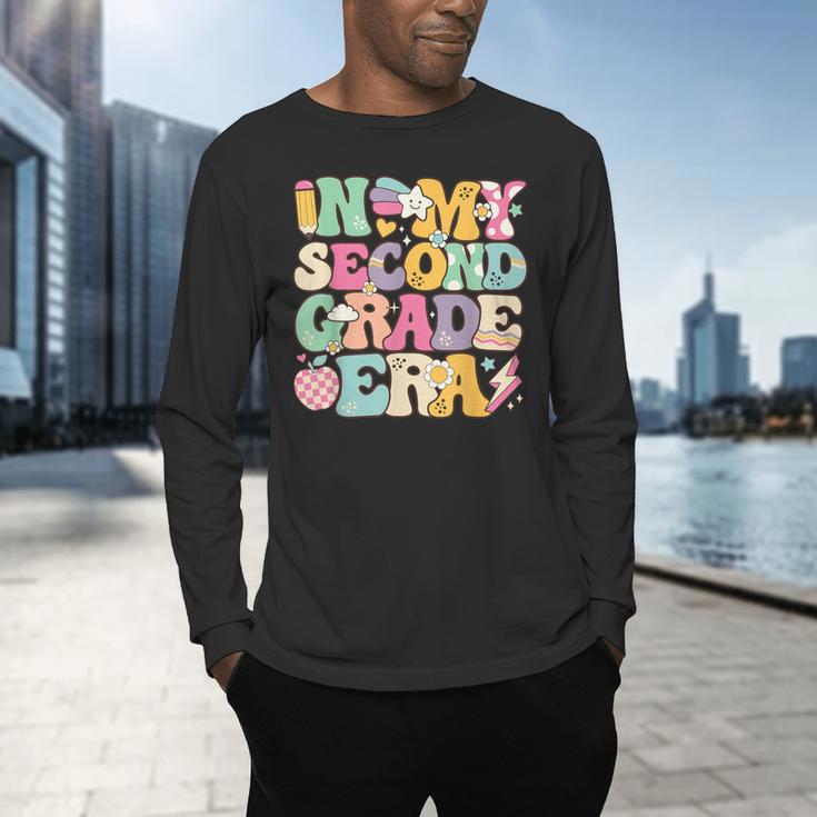 In My Second Grade Era Girl Back To School 2nd Grade Teacher Men's Long Sleeve T-Shirt, gift for family, gift for coworker In My Second Grade Era Girl Back To School 2nd Grade Teacher Men's Long Sleeve T-Shirt, gift for family, gift for coworker