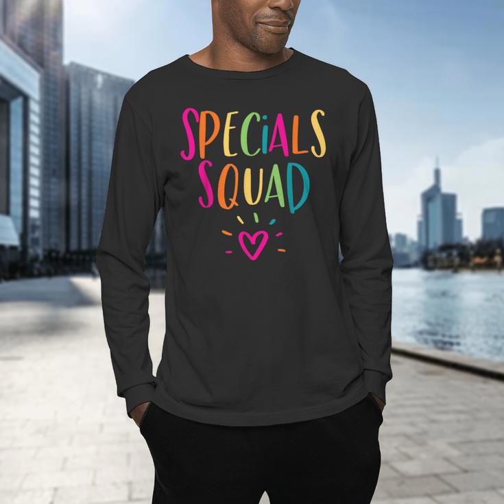 Specials Squad Art Music PE Tech Gym Teacher Team Men's Long Sleeve T-Shirt, gift for family, gift for coworker Specials Squad Art Music PE Tech Gym Teacher Team Men's Long Sleeve T-Shirt, gift for family, gift for coworker