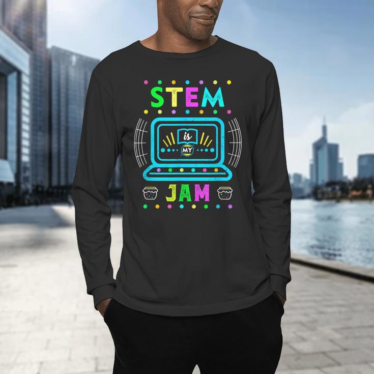 STEM Teacher Shirt STEM Teacher Tshirts STEM Is My Jam Men's Long Sleeve T-Shirt, gift for family, gift for coworker STEM Teacher Shirt STEM Teacher Tshirts STEM Is My Jam Men's Long Sleeve T-Shirt, gift for family, gift for coworker