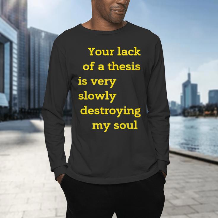 Teacher Or Professor Essay Thesis Writing Joke For Men Women Men's Long Sleeve T-Shirt, gift for family, gift for coworker Teacher Or Professor Essay Thesis Writing Joke For Men Women Men's Long Sleeve T-Shirt, gift for family, gift for coworker