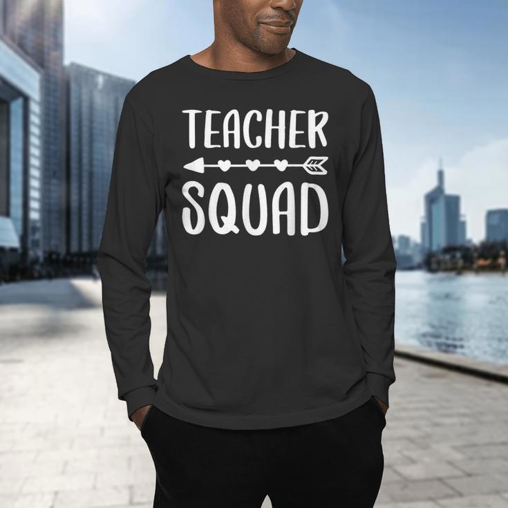 Teacher Squad Shirt Men Women Teacher Team Men's Long Sleeve T-Shirt, gift for family, gift for coworker Teacher Squad Shirt Men Women Teacher Team Men's Long Sleeve T-Shirt, gift for family, gift for coworker